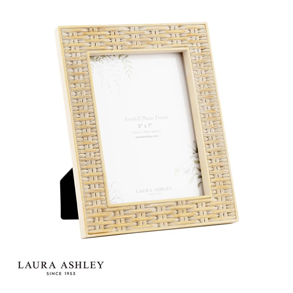 (image for) Laura Ashley Fernhill Photo Frame Matt Taupe 5" x 7"